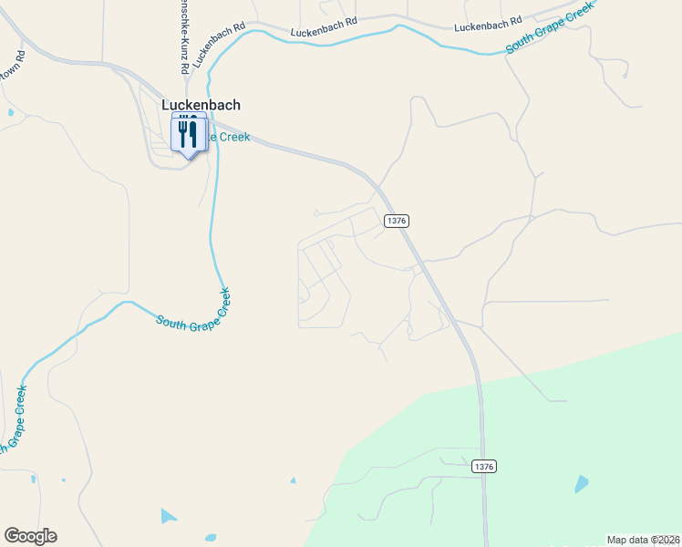 map of restaurants, bars, coffee shops, grocery stores, and more near in Luckenbach