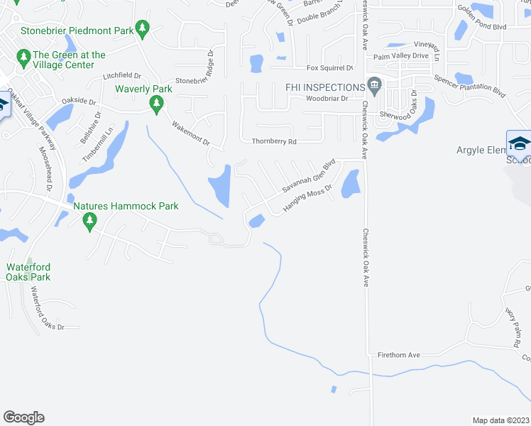 map of restaurants, bars, coffee shops, grocery stores, and more near 4351 Hanging Moss Drive in Orange Park