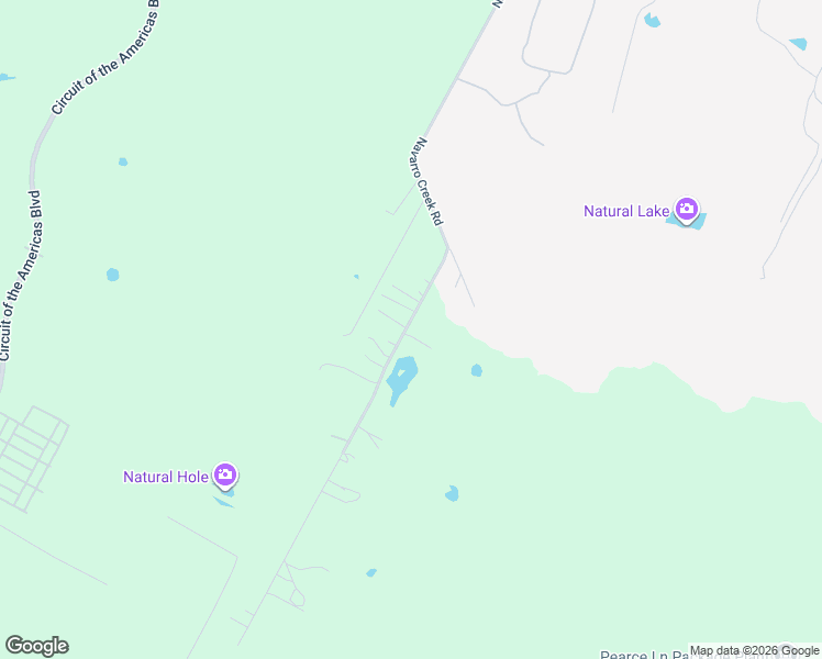 map of restaurants, bars, coffee shops, grocery stores, and more near 5304 Navarro Creek Road in Del Valle