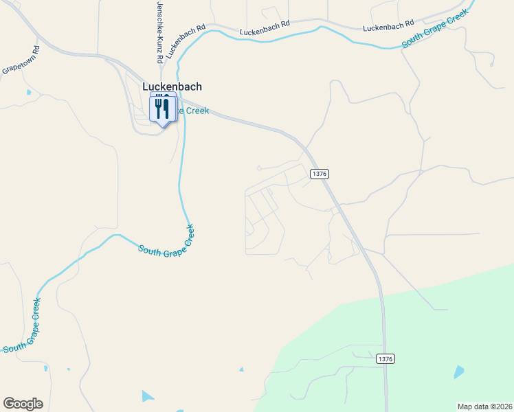 map of restaurants, bars, coffee shops, grocery stores, and more near in Luckenbach