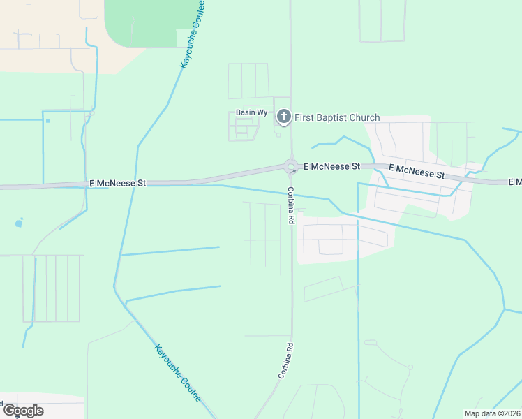 map of restaurants, bars, coffee shops, grocery stores, and more near 4602 Morgan Lane in Lake Charles