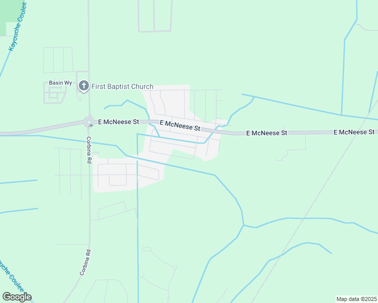 map of restaurants, bars, coffee shops, grocery stores, and more near 3274 Lake Crest Drive in Lake Charles