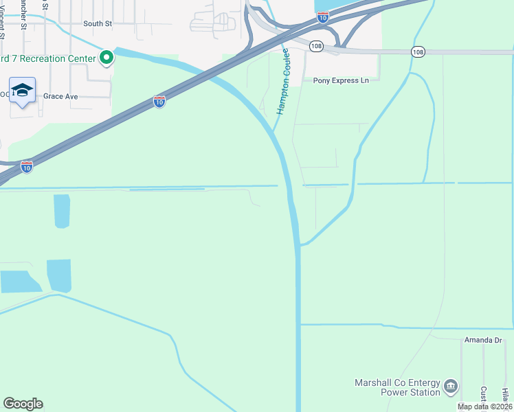 map of restaurants, bars, coffee shops, grocery stores, and more near 4600 J Jardell Road in Vinton
