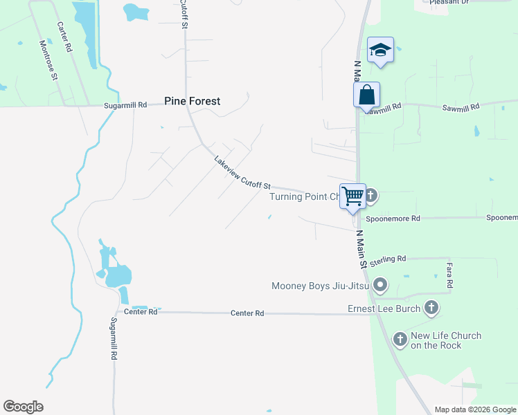 map of restaurants, bars, coffee shops, grocery stores, and more near 3335 Lakeview Cutoff Street in Vidor