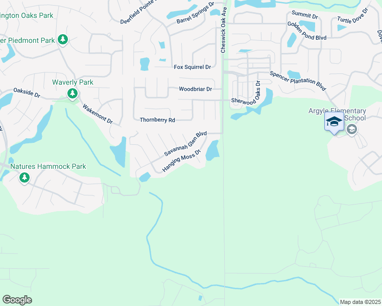 map of restaurants, bars, coffee shops, grocery stores, and more near 4248 Hanging Moss Drive in Orange Park