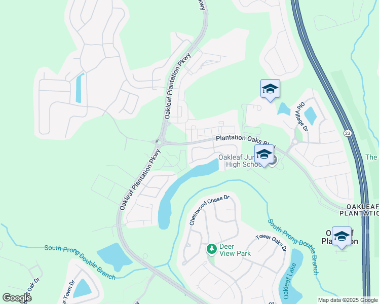 map of restaurants, bars, coffee shops, grocery stores, and more near 3740-1 Creswick Circle in Orange Park