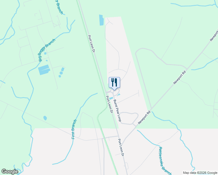 map of restaurants, bars, coffee shops, grocery stores, and more near 20 Old Palmetto Path in Crawfordville