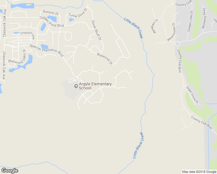 map of restaurants, bars, coffee shops, grocery stores, and more near 2796 Spoonbill Trail in Orange Park