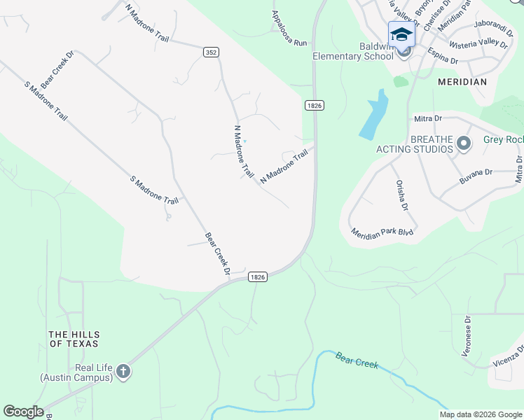 map of restaurants, bars, coffee shops, grocery stores, and more near 8007 Niles Cove in Austin