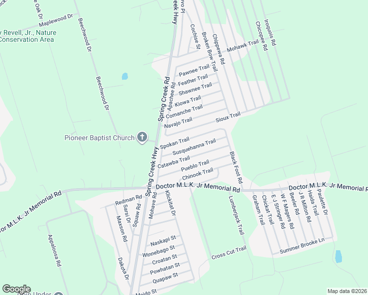 map of restaurants, bars, coffee shops, grocery stores, and more near 38 Susquehanna Trail in Crawfordville