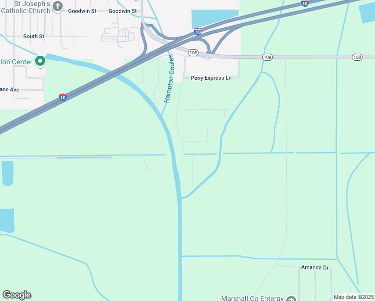 map of restaurants, bars, coffee shops, grocery stores, and more near 1993-1999 Thoroughbred Dr in Vinton