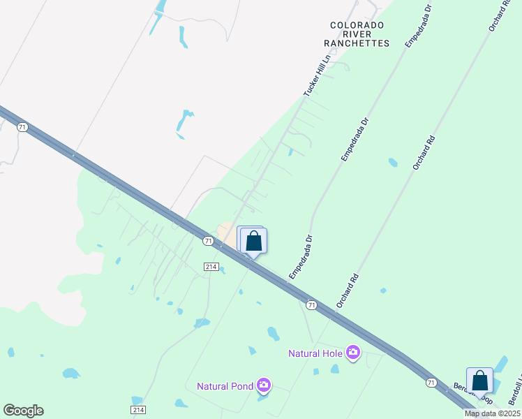 map of restaurants, bars, coffee shops, grocery stores, and more near 5213 Tucker Hill Lane in Cedar Creek