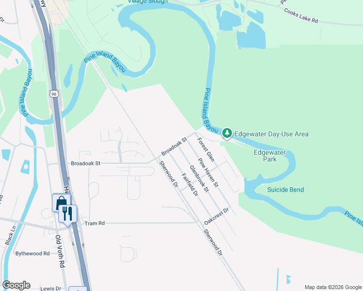 map of restaurants, bars, coffee shops, grocery stores, and more near 11435 Pine Haven Street in Beaumont