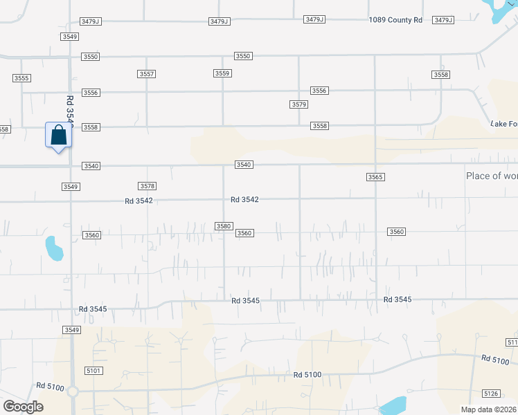 map of restaurants, bars, coffee shops, grocery stores, and more near 1372 Road 3542 in Cleveland