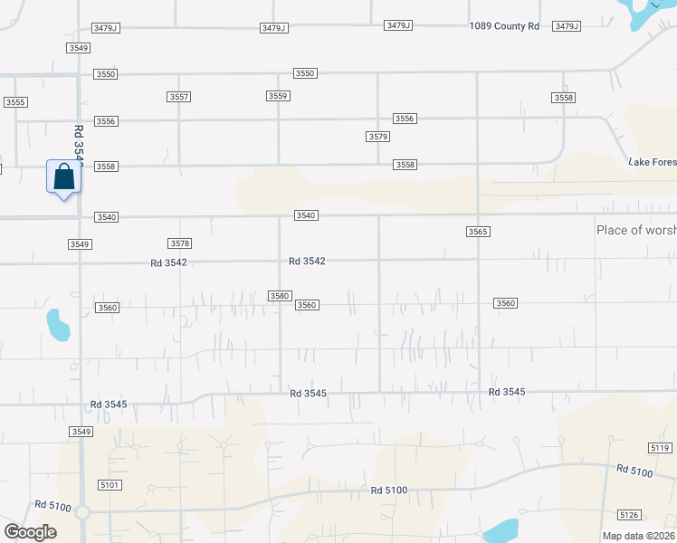 map of restaurants, bars, coffee shops, grocery stores, and more near 1372 Road 3542 in Cleveland