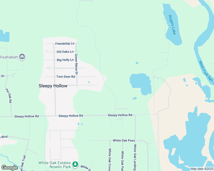map of restaurants, bars, coffee shops, grocery stores, and more near 19113 Trails End Road in Conroe