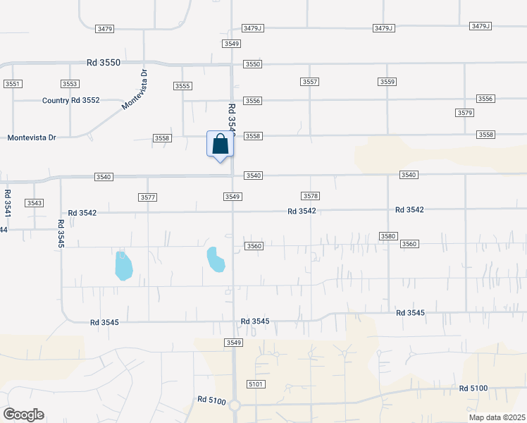 map of restaurants, bars, coffee shops, grocery stores, and more near 746 Road 3542 in Cleveland