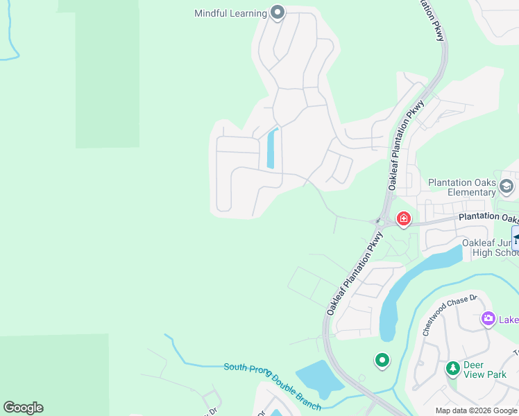 map of restaurants, bars, coffee shops, grocery stores, and more near 493 Cranbrook Court in Orange Park