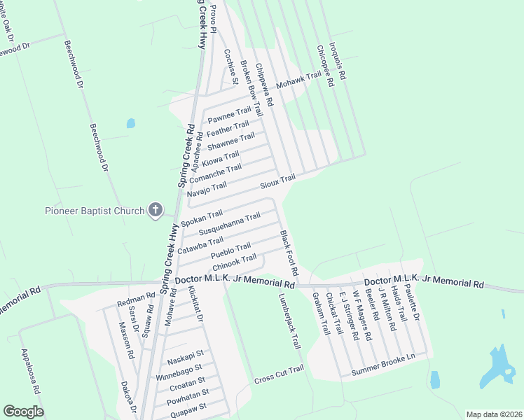 map of restaurants, bars, coffee shops, grocery stores, and more near 122 Catawba Trail in Crawfordville