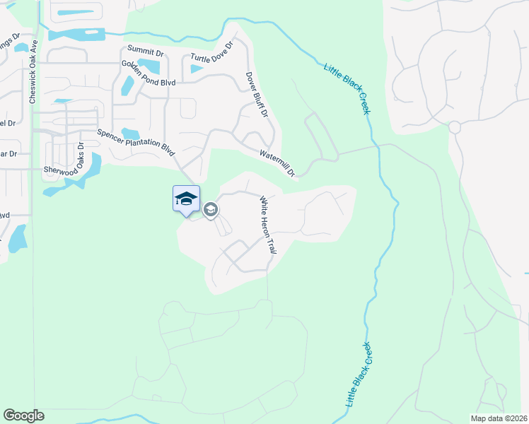 map of restaurants, bars, coffee shops, grocery stores, and more near 3122 White Heron Trail in Orange Park
