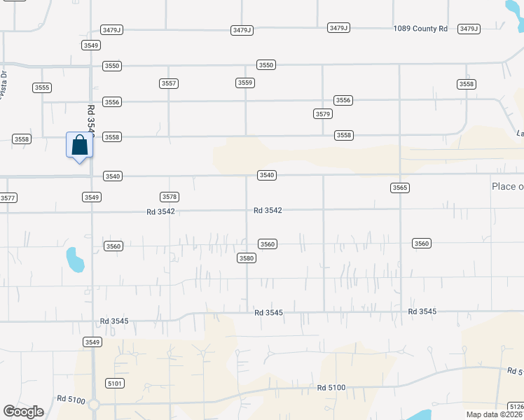map of restaurants, bars, coffee shops, grocery stores, and more near 1290 Road 3542 in Cleveland