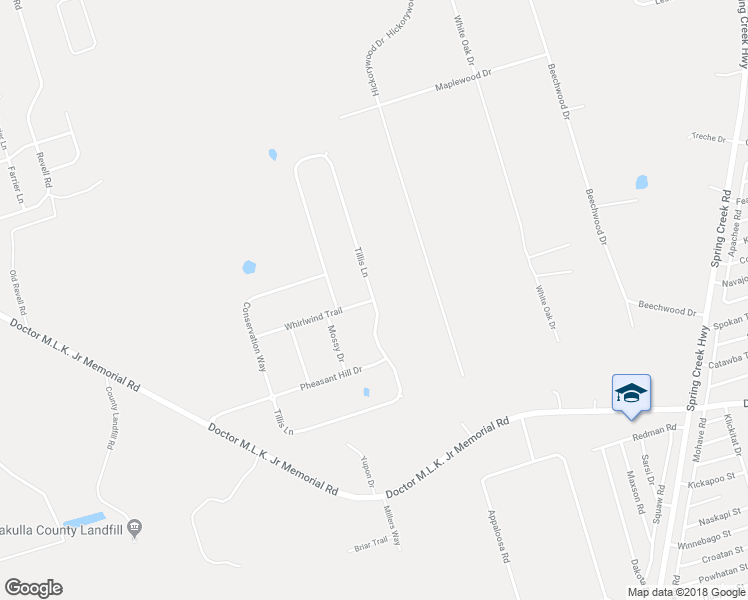 map of restaurants, bars, coffee shops, grocery stores, and more near 278 Tillis Lane in Crawfordville