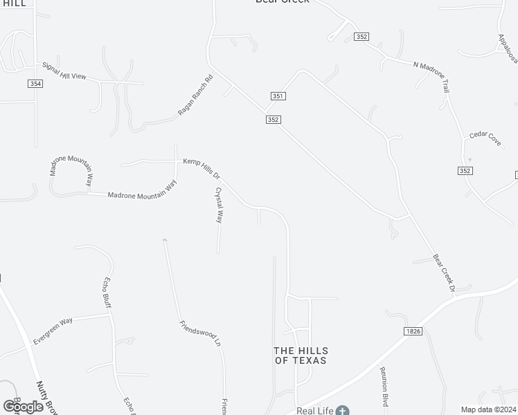 map of restaurants, bars, coffee shops, grocery stores, and more near 1301 Kemp Hills Drive in Austin