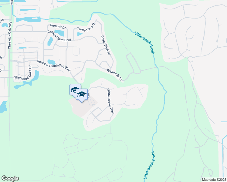 map of restaurants, bars, coffee shops, grocery stores, and more near 731 Turnstone Court in Orange Park
