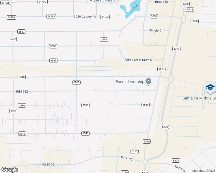map of restaurants, bars, coffee shops, grocery stores, and more near 2089 Road 3542 in Cleveland
