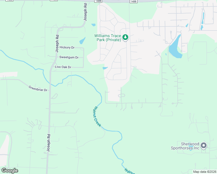 map of restaurants, bars, coffee shops, grocery stores, and more near 27132 Sandy Creek Drive in Magnolia
