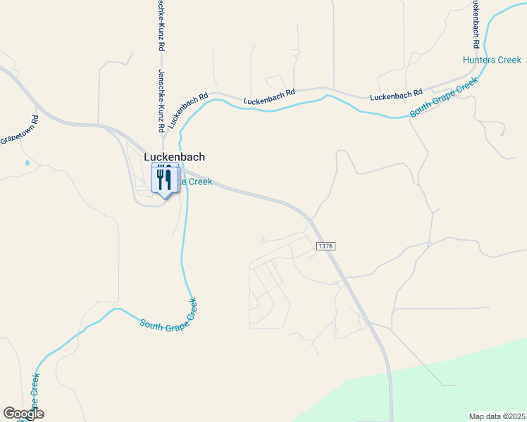 map of restaurants, bars, coffee shops, grocery stores, and more near 4950 Farm to Market 1376 in Fredericksburg