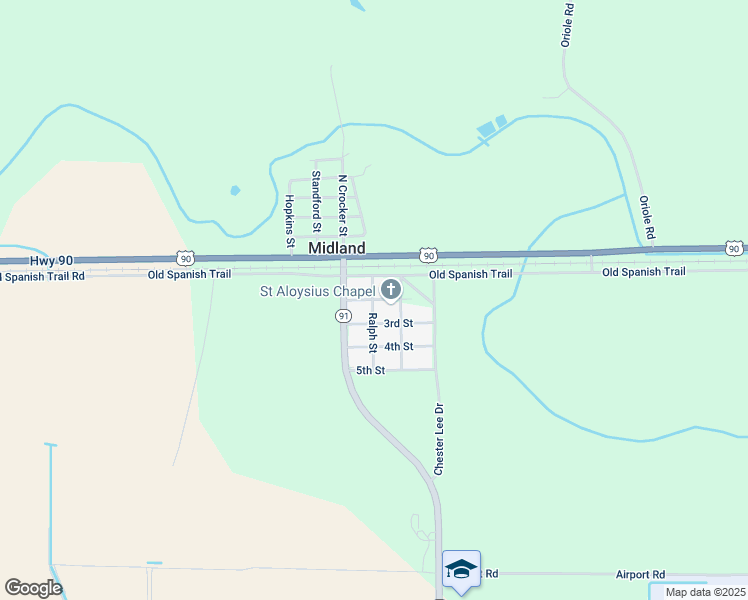 map of restaurants, bars, coffee shops, grocery stores, and more near 205 2nd Street in Morse