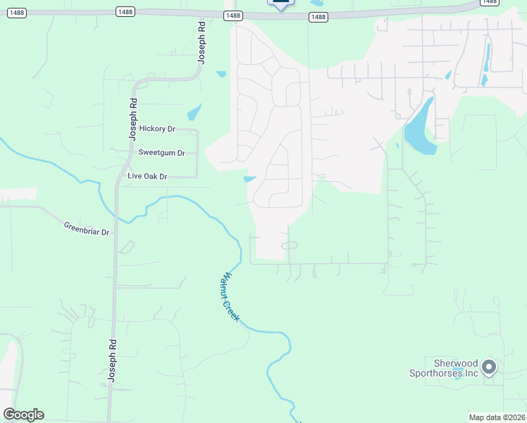 map of restaurants, bars, coffee shops, grocery stores, and more near 27132 Sandy Creek Drive in Magnolia