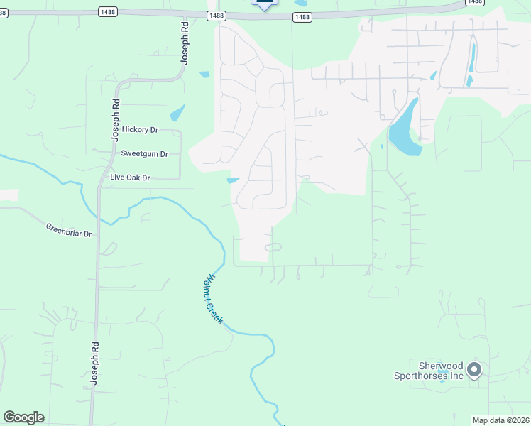 map of restaurants, bars, coffee shops, grocery stores, and more near 27132 Sandy Creek Drive in Magnolia