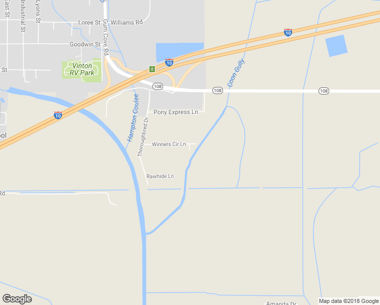 map of restaurants, bars, coffee shops, grocery stores, and more near 5353 Winners Circle Lane in Vinton