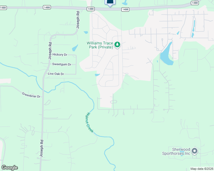 map of restaurants, bars, coffee shops, grocery stores, and more near 19401 Dorris Drive in Magnolia