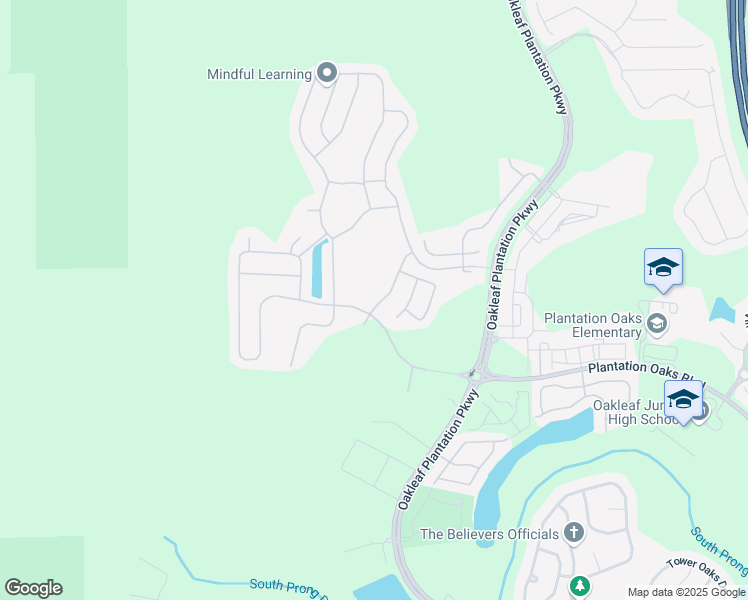 map of restaurants, bars, coffee shops, grocery stores, and more near 450 Forest Meadow Lane in Orange Park