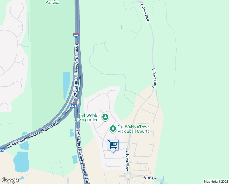 map of restaurants, bars, coffee shops, grocery stores, and more near 11108 City Front Drive in Jacksonville