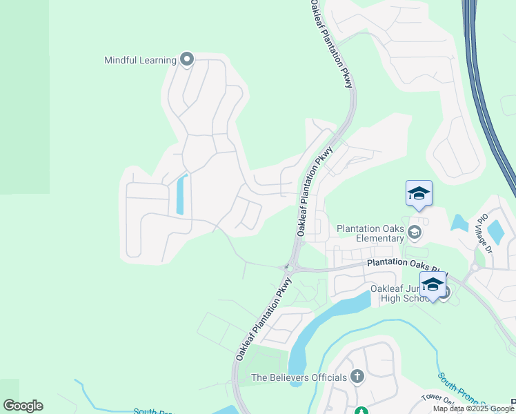 map of restaurants, bars, coffee shops, grocery stores, and more near 4108 Grayfield Lane in Orange Park