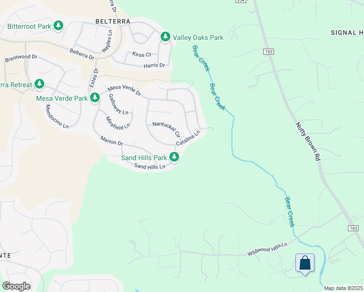 map of restaurants, bars, coffee shops, grocery stores, and more near 619 Catalina Lane in Austin