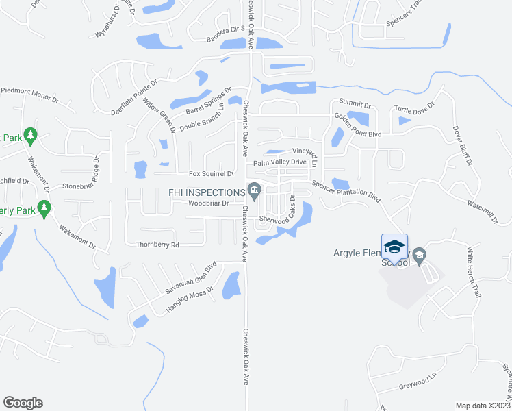 map of restaurants, bars, coffee shops, grocery stores, and more near 534 Sherwood Oaks Drive in Orange Park