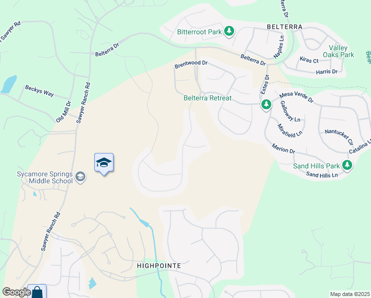 map of restaurants, bars, coffee shops, grocery stores, and more near 112 Medina Hills Court in Austin