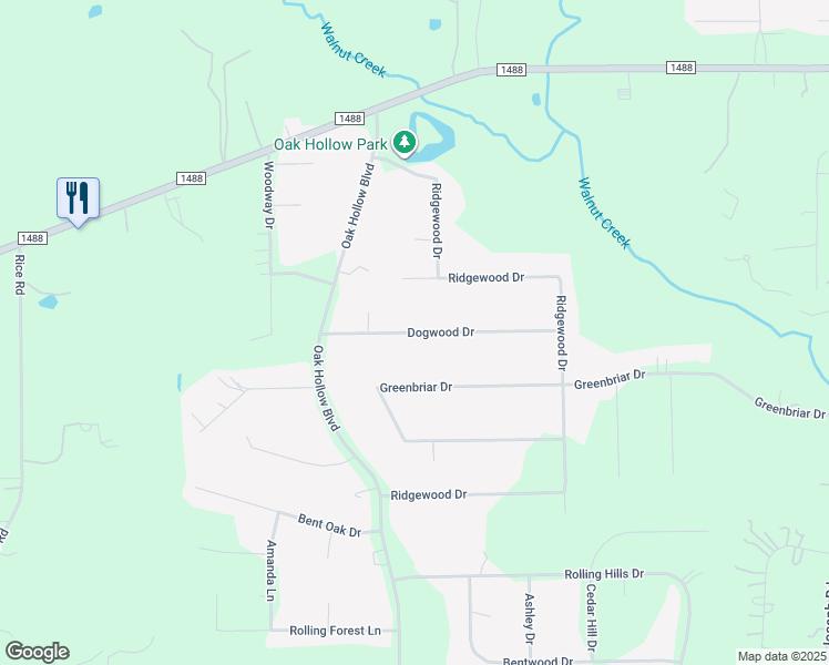 map of restaurants, bars, coffee shops, grocery stores, and more near 161 Dogwood Dr in Magnolia