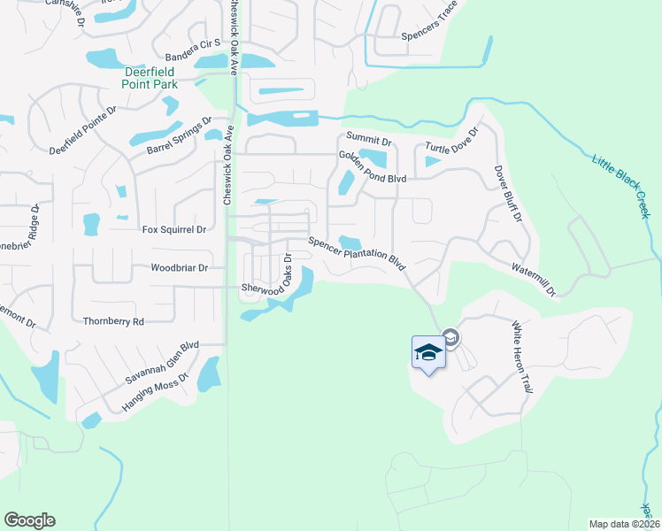 map of restaurants, bars, coffee shops, grocery stores, and more near 3010 Brittany Bluff Drive in Orange Park