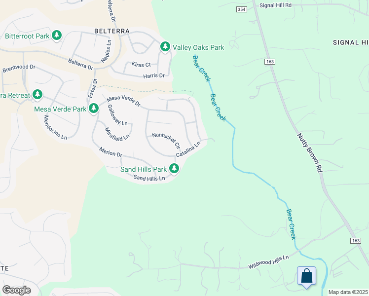 map of restaurants, bars, coffee shops, grocery stores, and more near 584 Catalina Lane in Austin