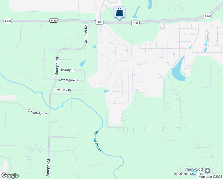 map of restaurants, bars, coffee shops, grocery stores, and more near 19401-19615 Dorris Drive in Magnolia