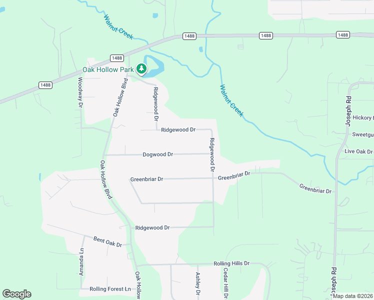 map of restaurants, bars, coffee shops, grocery stores, and more near 126 Dogwood Drive in Magnolia