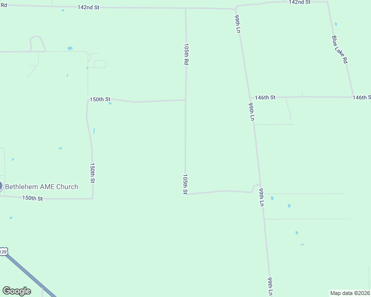 map of restaurants, bars, coffee shops, grocery stores, and more near 105th Street in Suwannee County