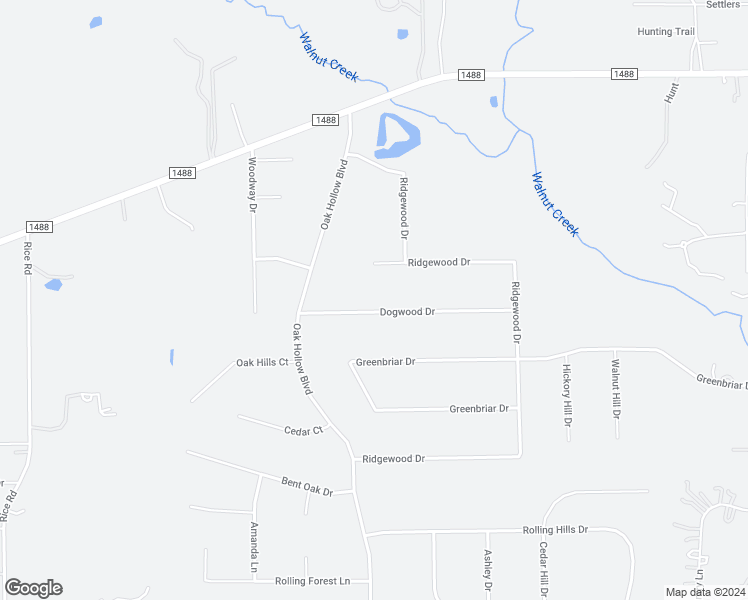 map of restaurants, bars, coffee shops, grocery stores, and more near 174 Dogwood Drive in Magnolia