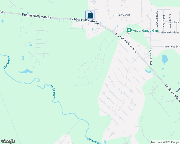 map of restaurants, bars, coffee shops, grocery stores, and more near 29922 El Paso Street in Magnolia